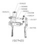 Extracteur Hydraulique Pour Prise Intérieure Forza 20 Tonnes
